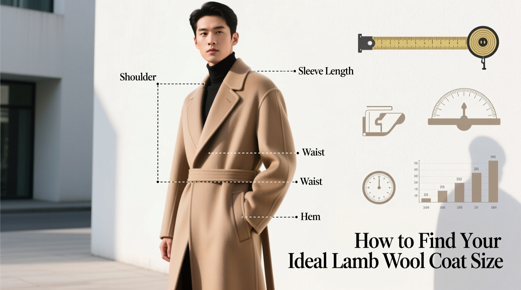 how to find the ideal fit a practical guide to choosing your lamb wool coat size
