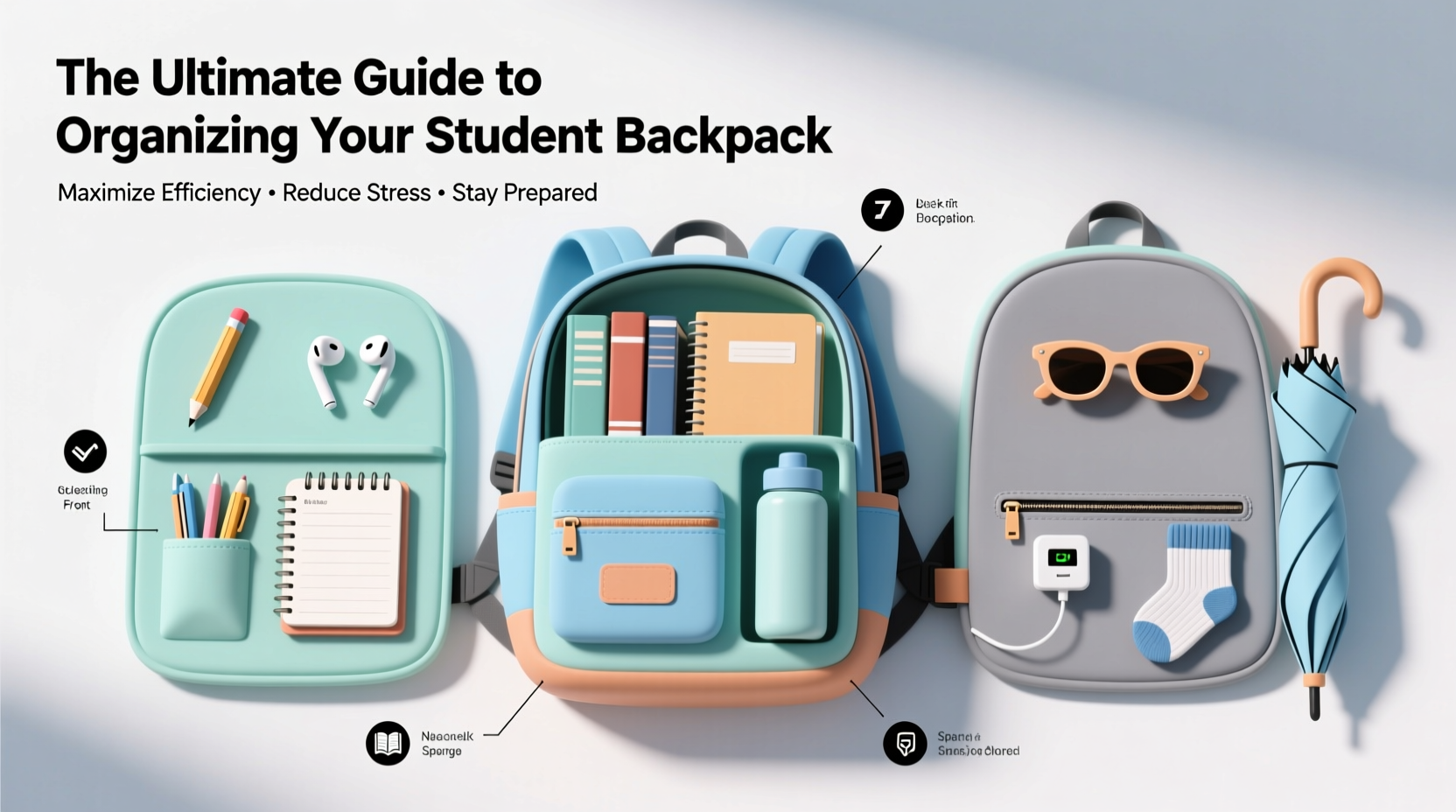 The Ultimate Guide To Organizing A Student Backpack For School ...