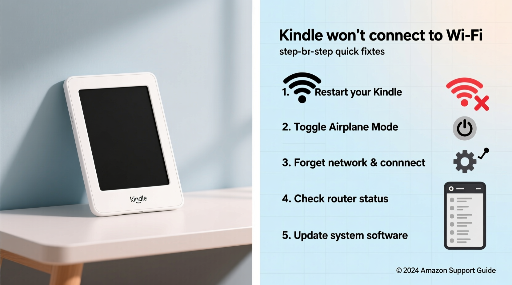 kindle wont connect to wifi quick fixes troubleshooting