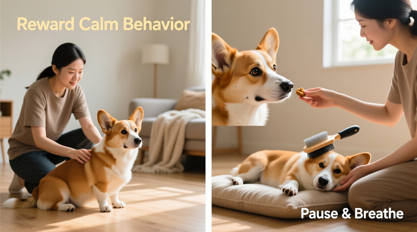 calm and confident step by step guide to grooming a nervous dog safely