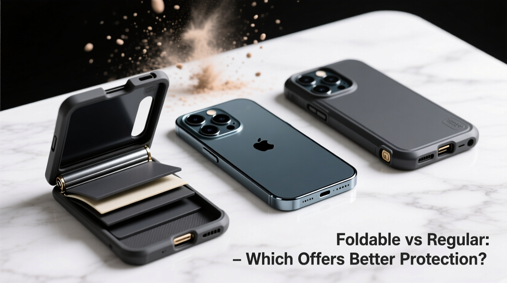 foldable phone case vs regular case are foldables actually better protected