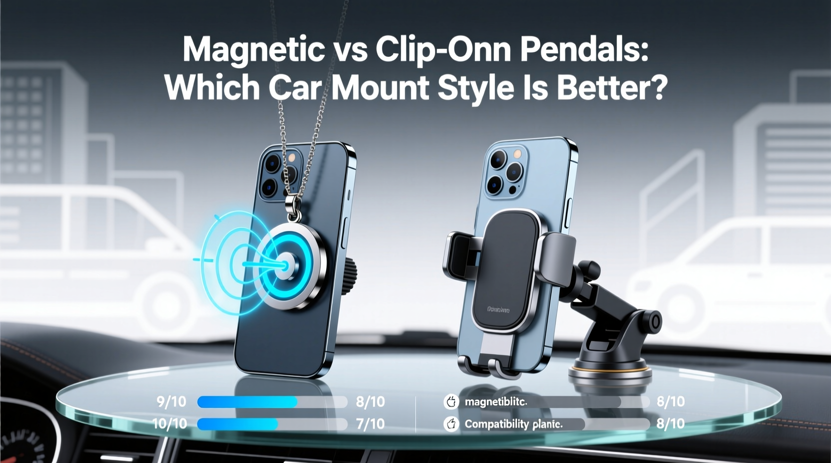 Magnetic vs Clip-On Pendants: Which Car Mount Style Is Better?