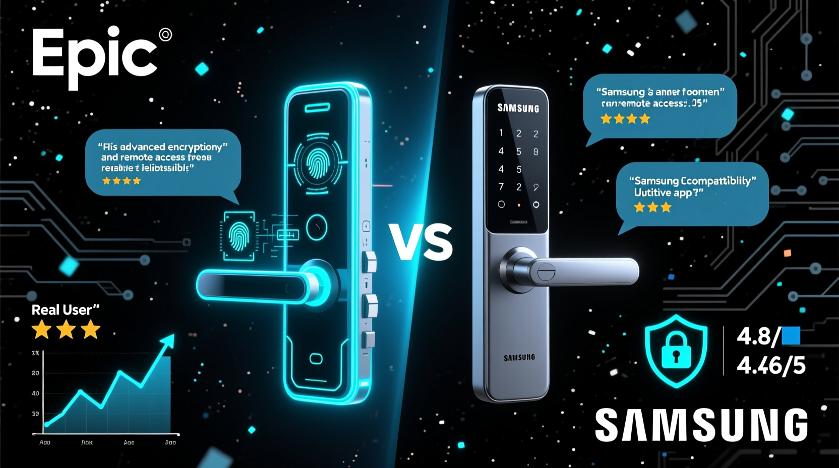 are epic digital locks really more secure than samsung what users are saying