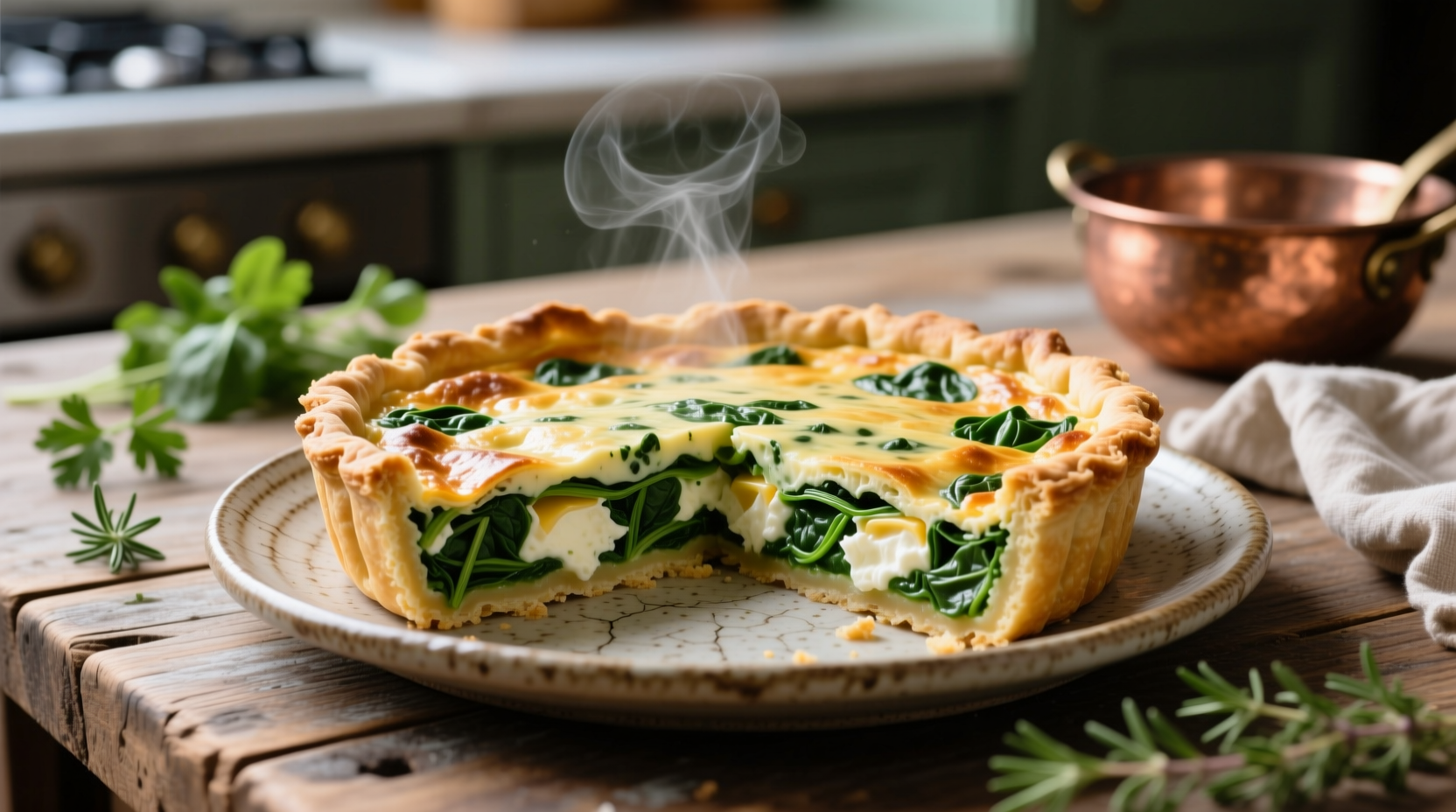 Perfect Spinach Ricotta Quiche Recipe: Creamy & Foolproof