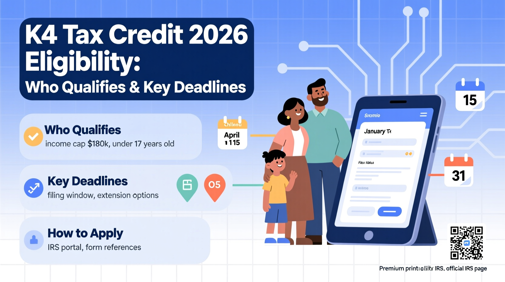 k4 tax credit 2026 eligibility