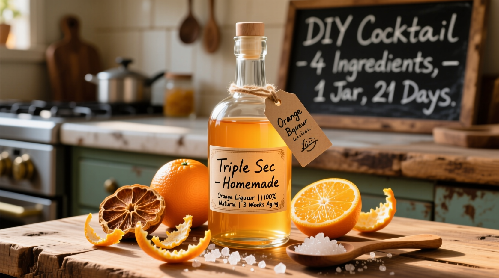 diy orange liqueur homemade triple sec curacao for cocktails recipe