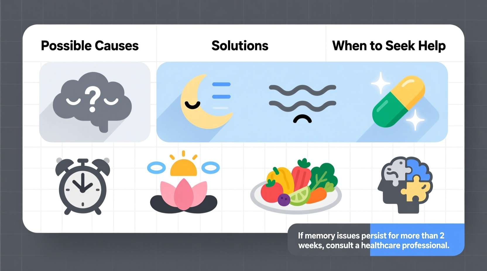 why cant i remember anything possible causes solutions 2