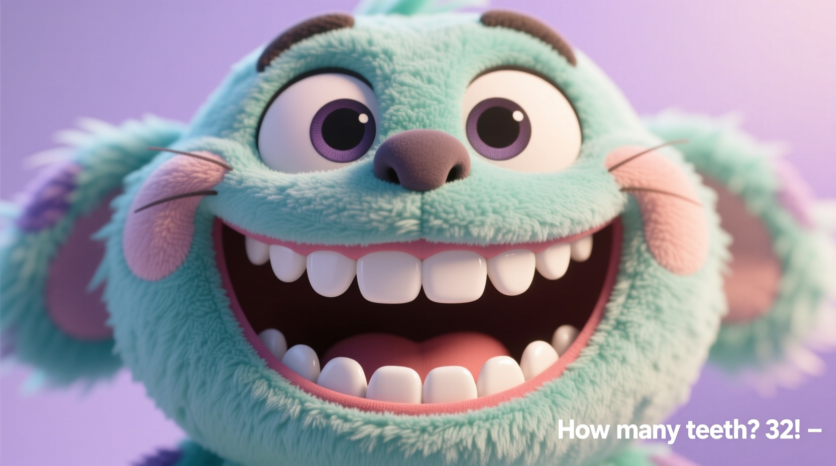 how many teeth labubu