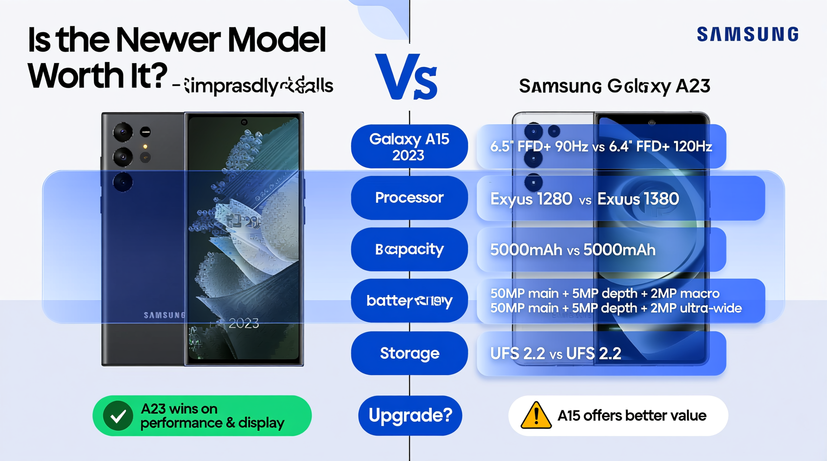 samsung a15 vs a23 is the newer model really worth the upgrade 4