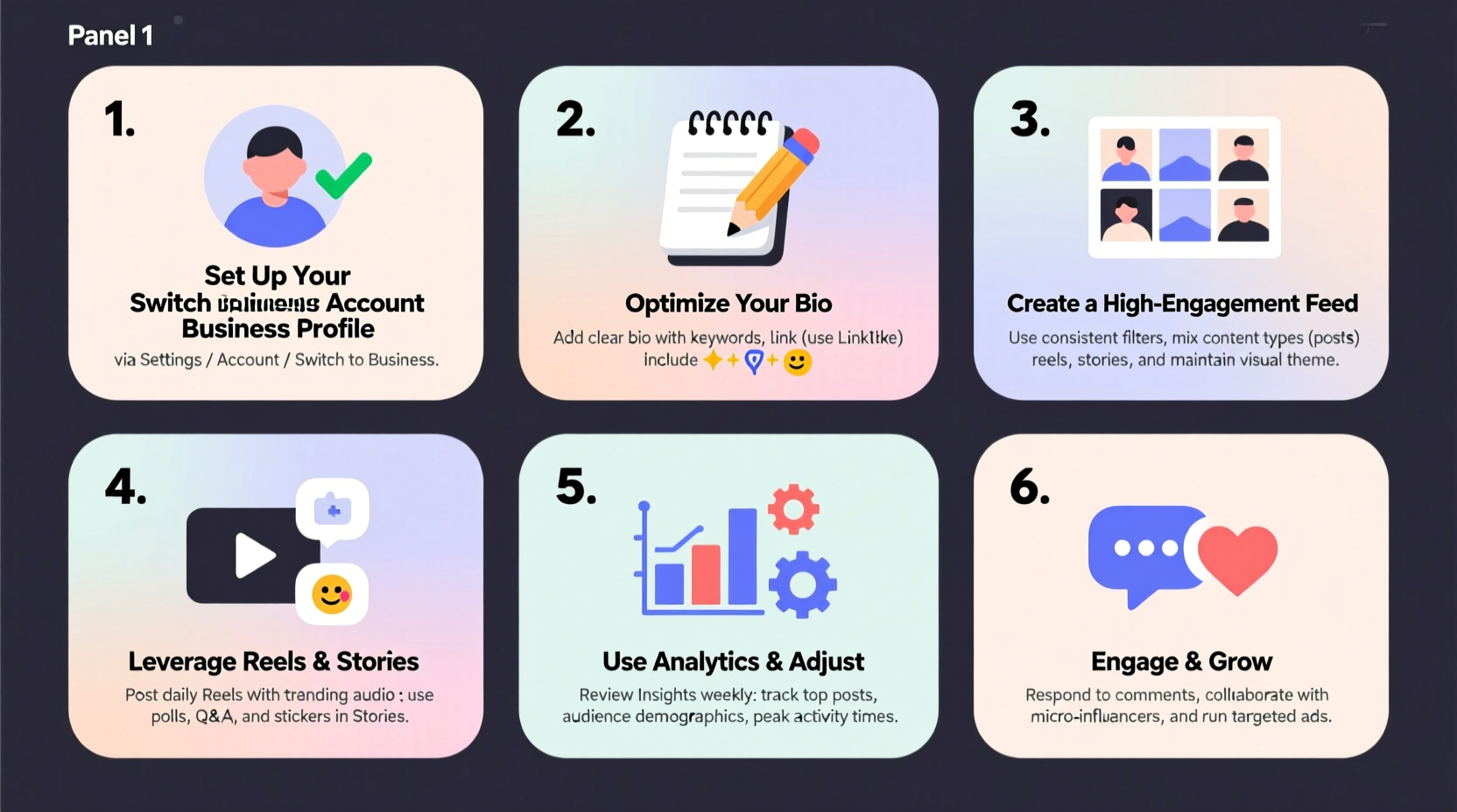 Step By Step Guide To Creating And Optimizing An Instagram Business ...
