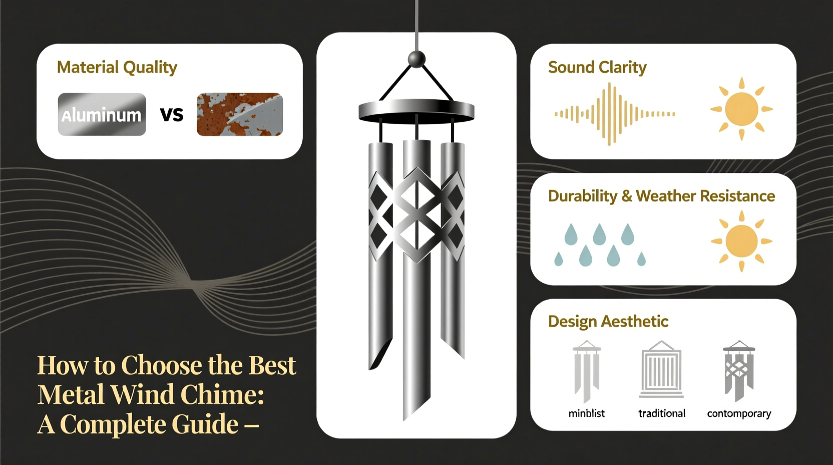 metal wind chime