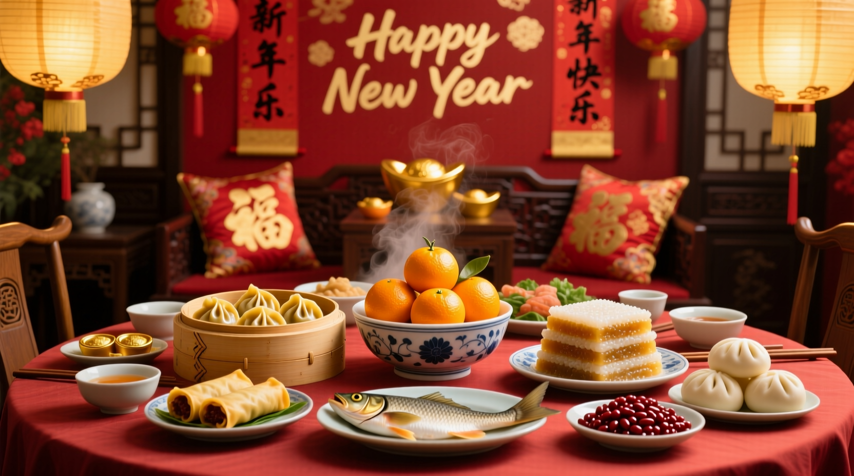 what is eaten during chinese new year