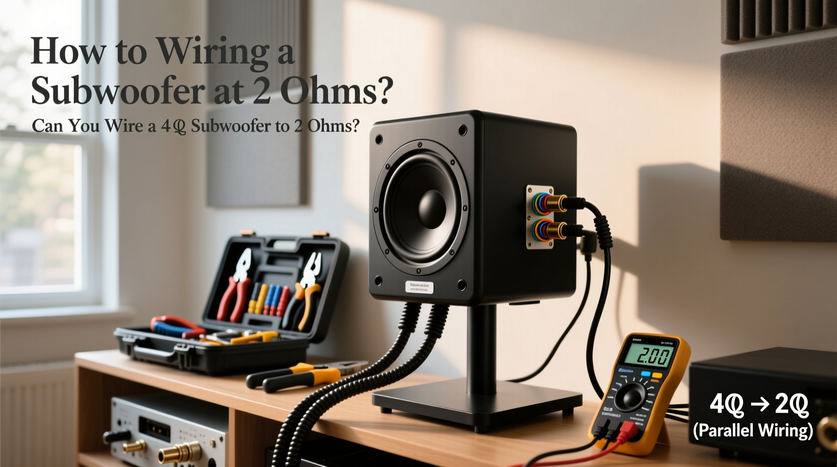 2 ohm subwoofer wiring guide impedance tips