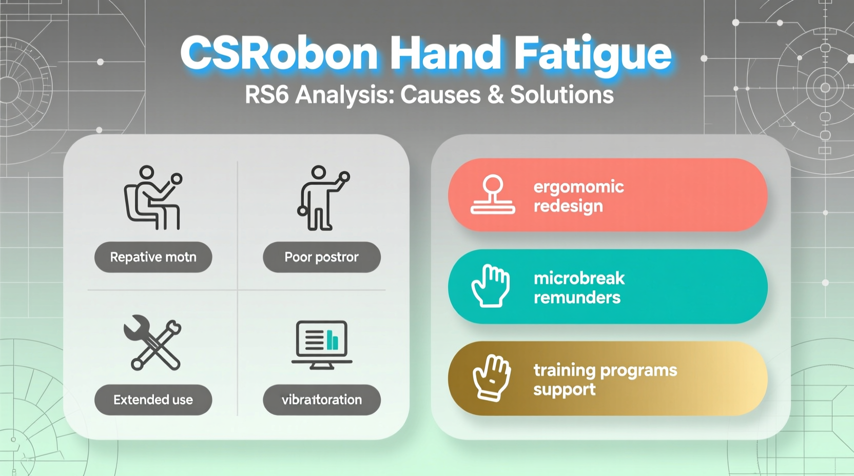 csrbon hand fatigue rs6 analysis