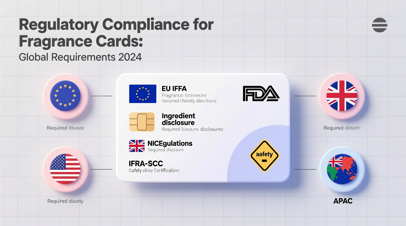 regulatory compliance fragrance card
