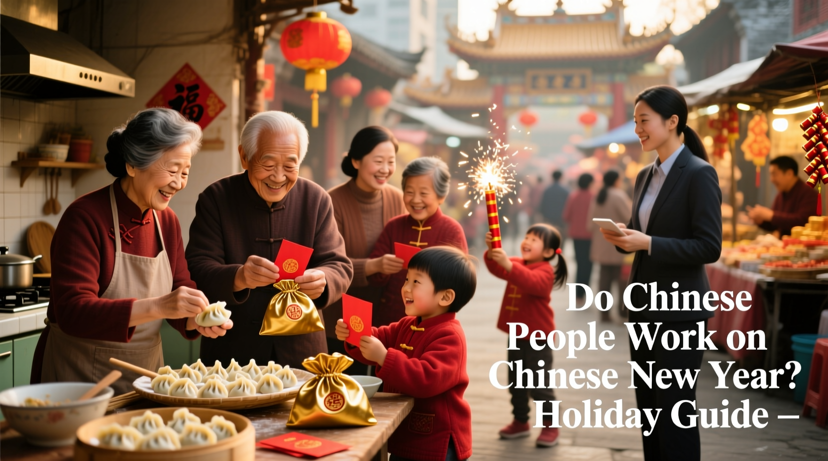 do chinese people work on chinese new year