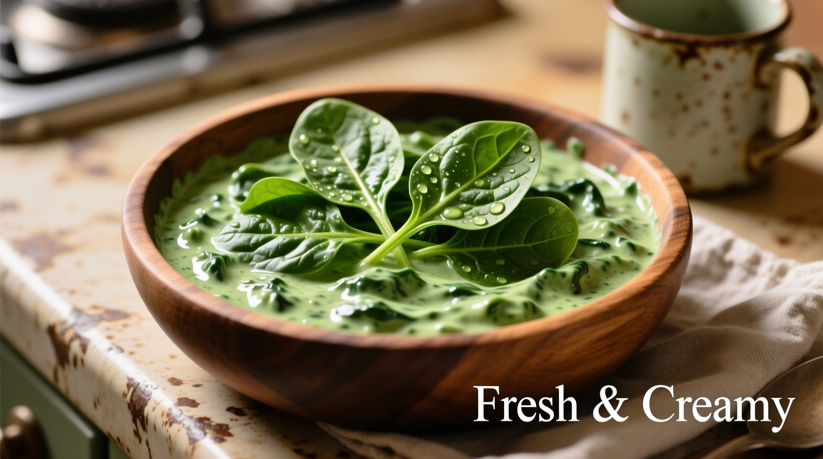 Perfect Creamed Spinach Recipe Using Fresh Spinach