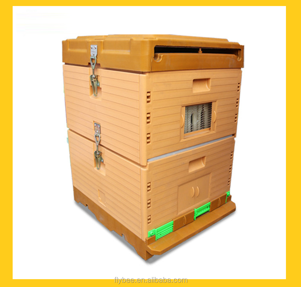 langstroth聚丙烯塑料蜂巢与温湿度计养蜂蜂箱养蜂设备工具养蜂用品