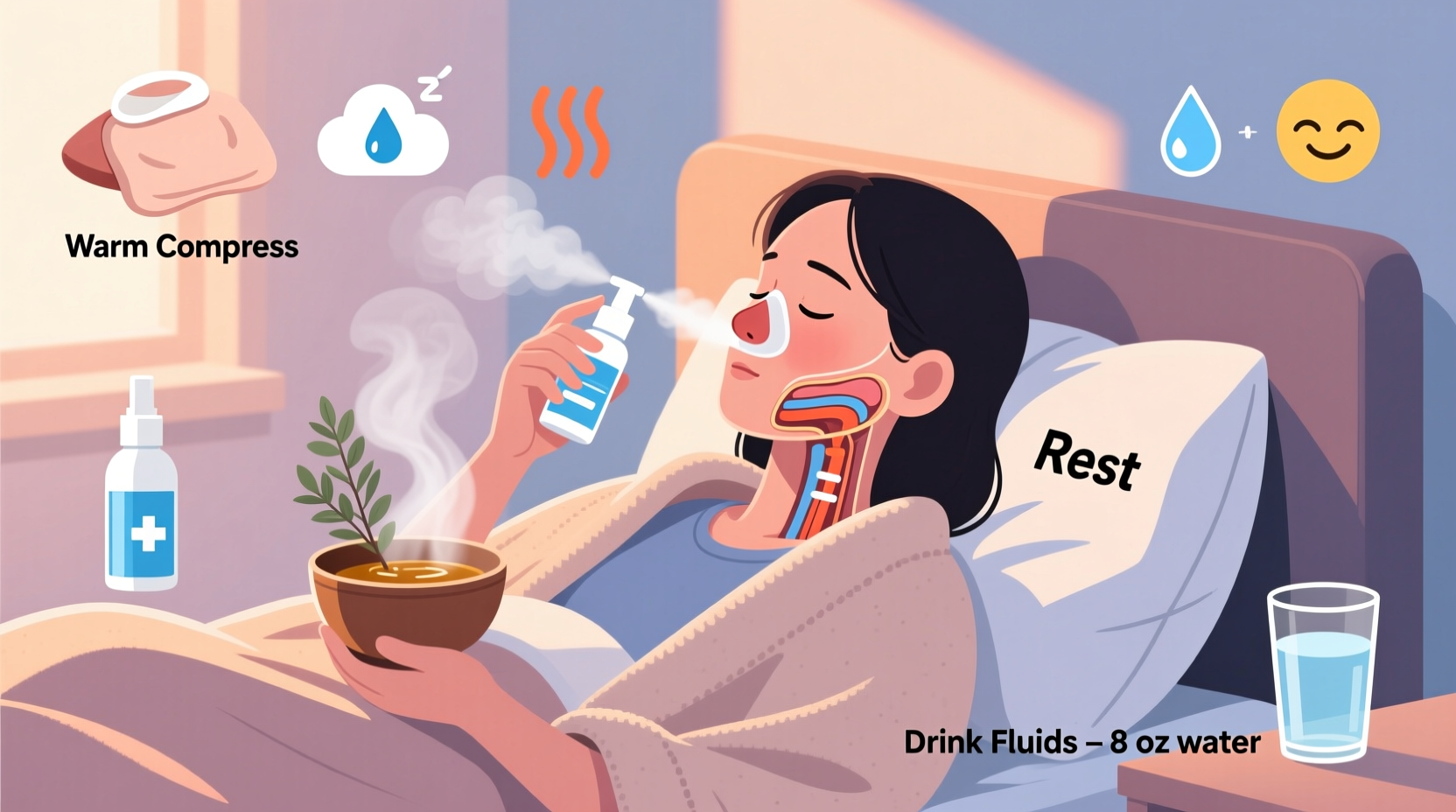 effective strategies to quickly stop a runny nose and feel better fast