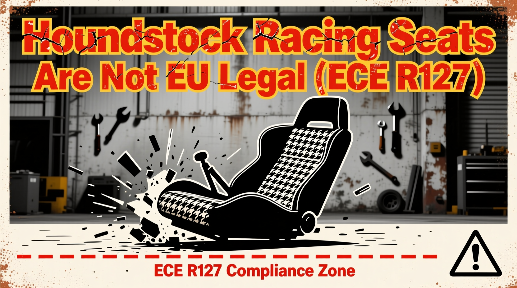 houndstooth racing seat eu legality