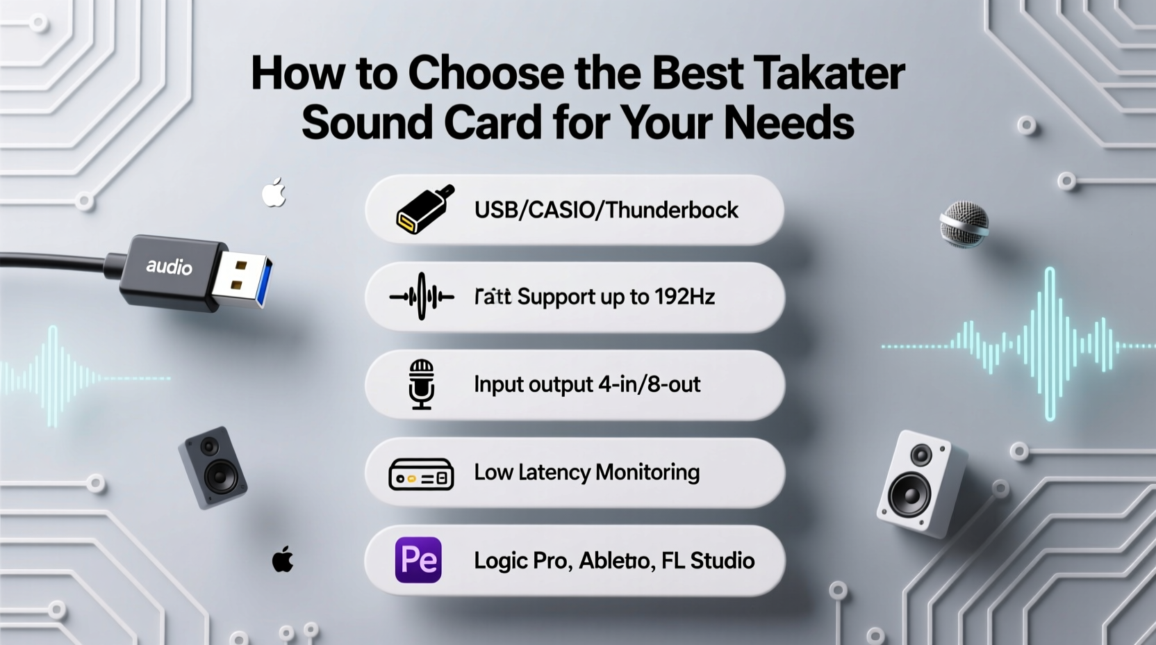 takstar sound card
