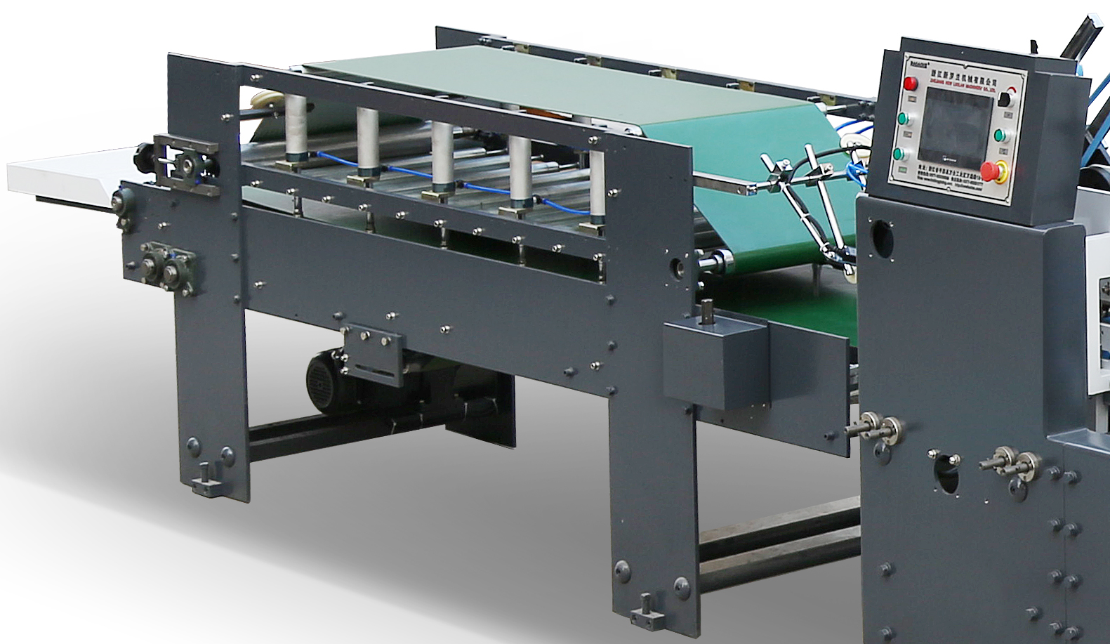 800gsm Cardboard Hook Bottom Lock Box Folding Machine 300m/Min