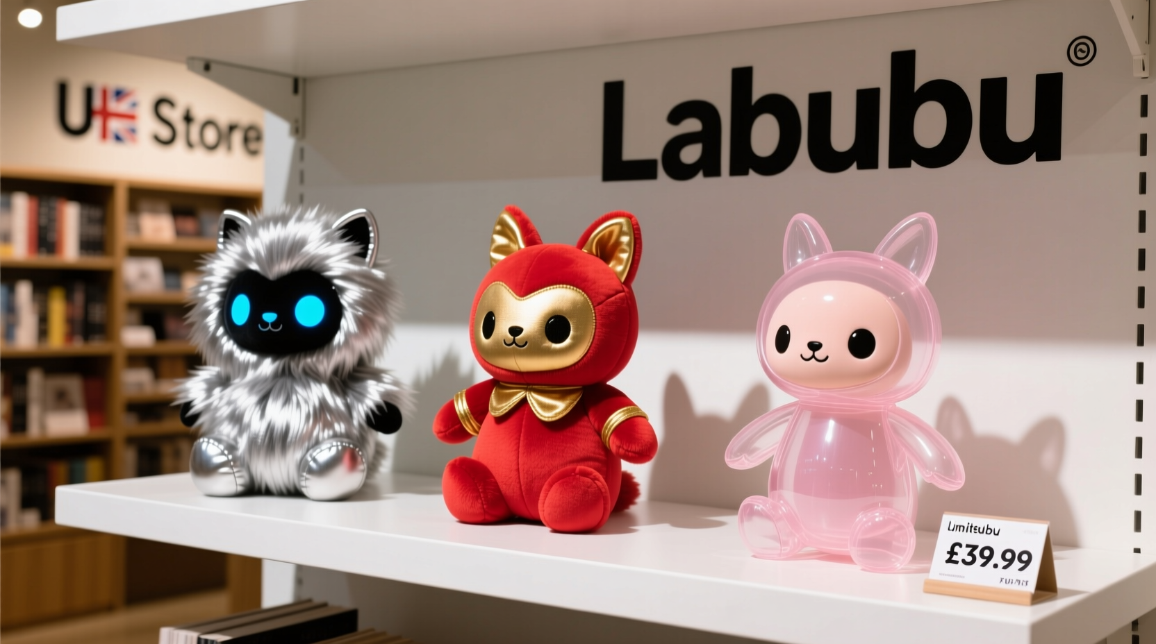 how much are labubu dolls in uk