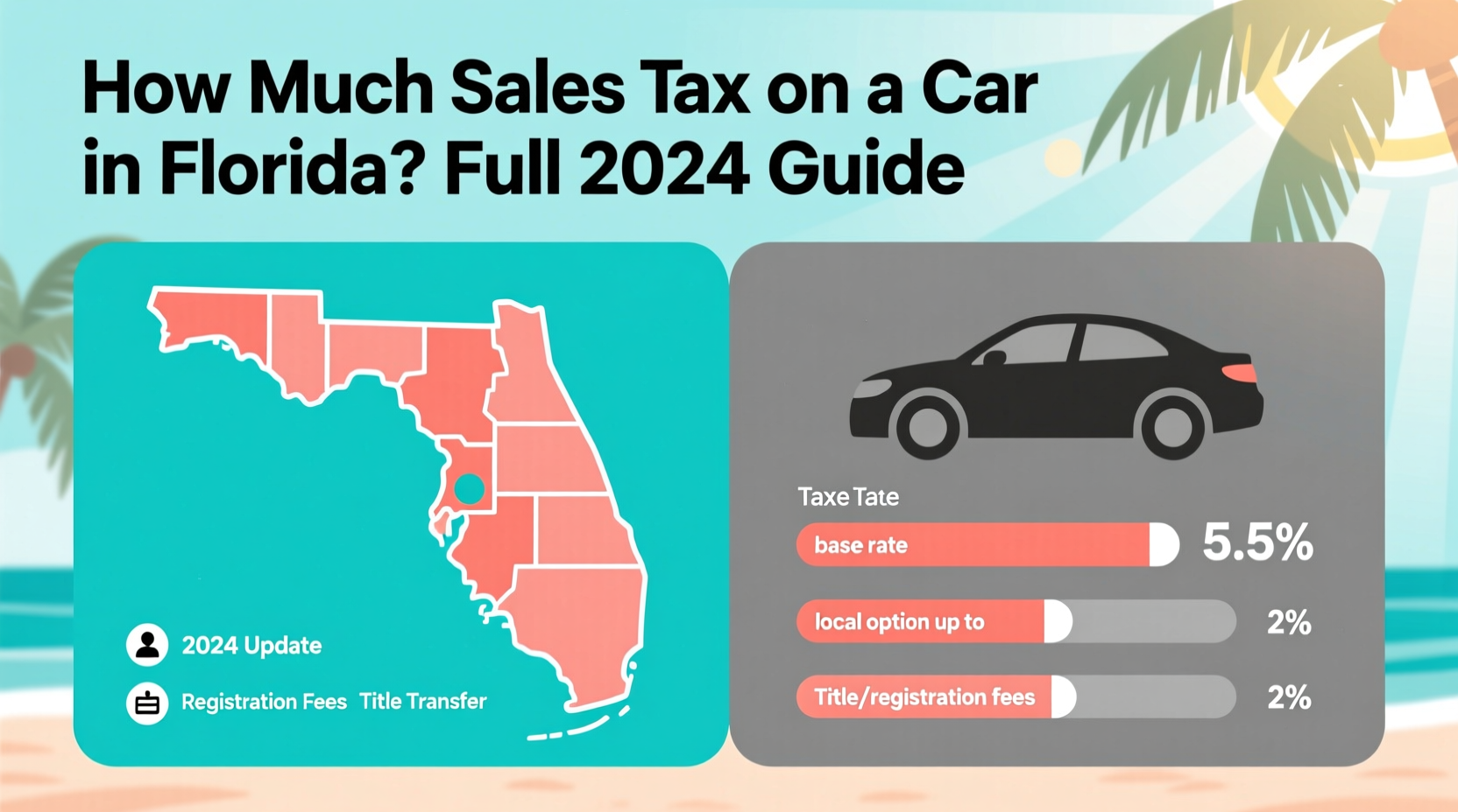 how much sales tax on a car in florida