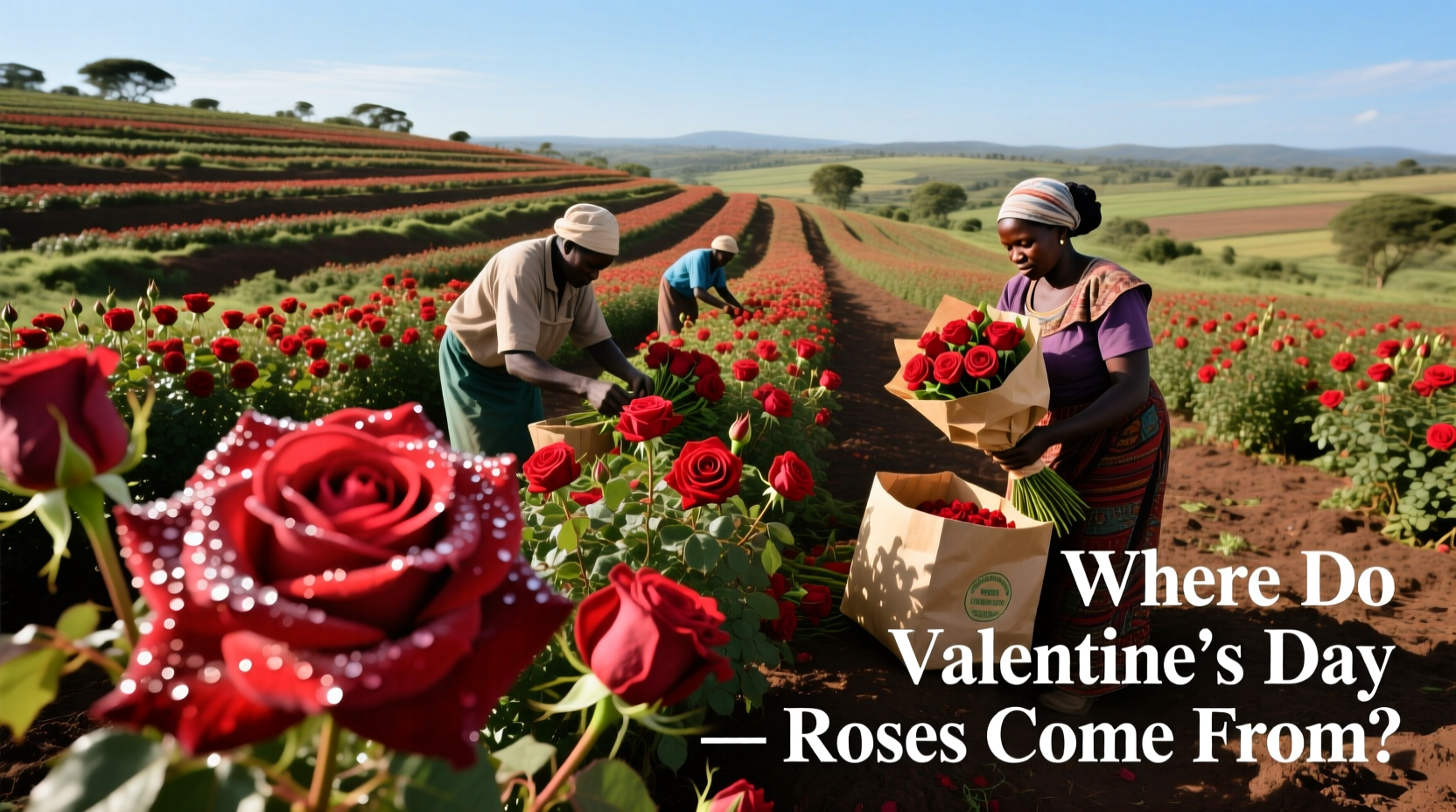 where do valentines day roses come from