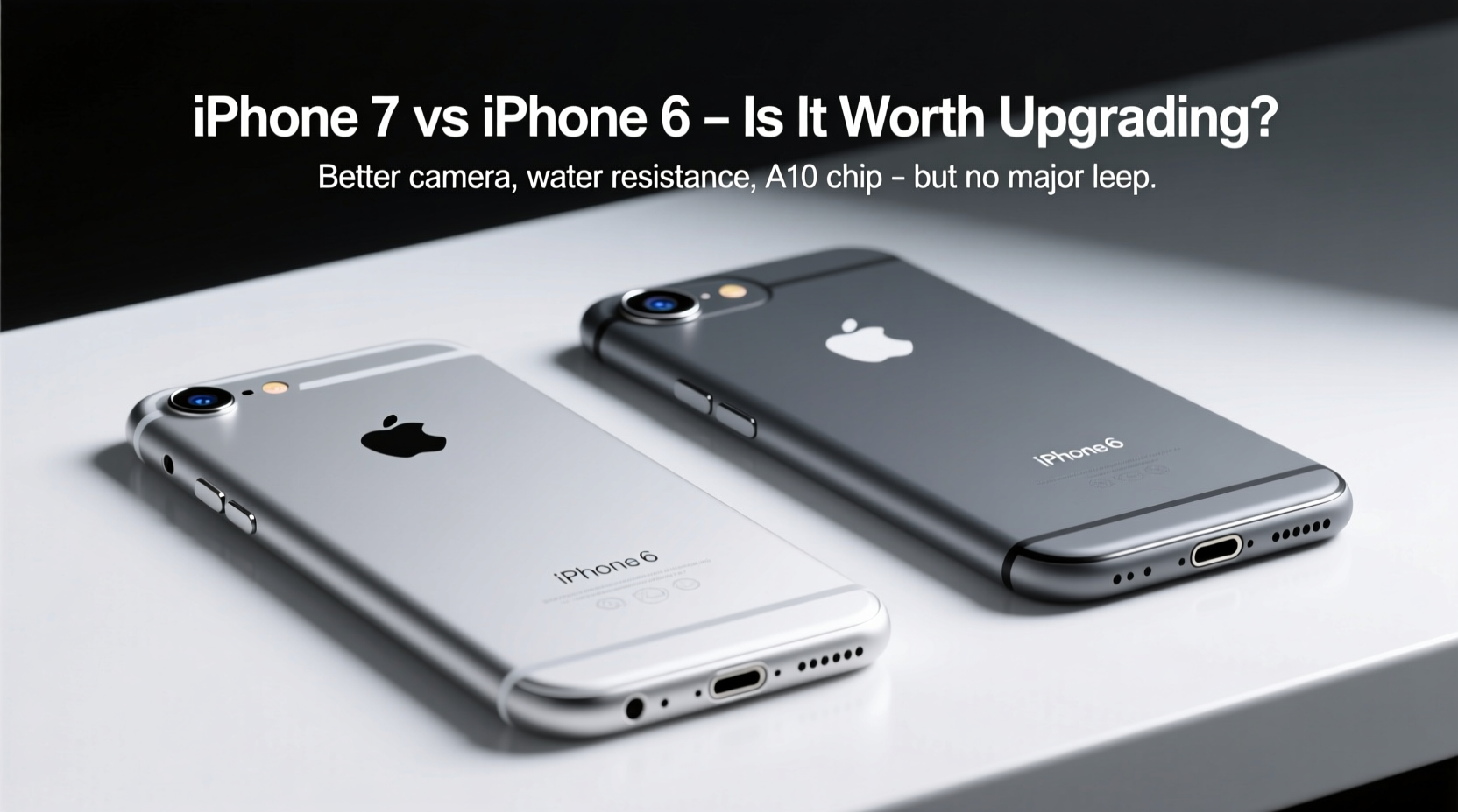 iphone 7 vs iphone 6 is it worth upgrading or am i missing out