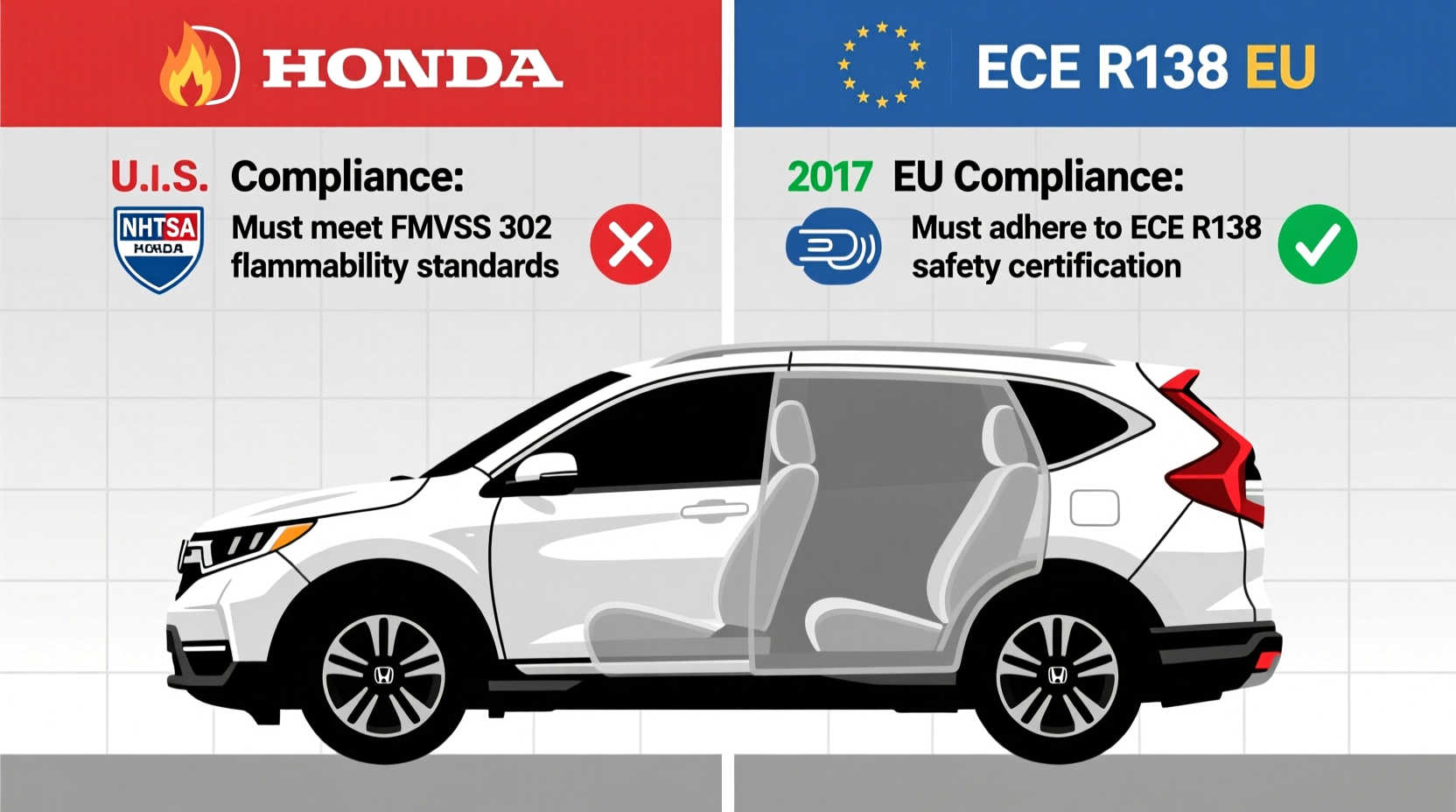crv 2017 seat cover legality