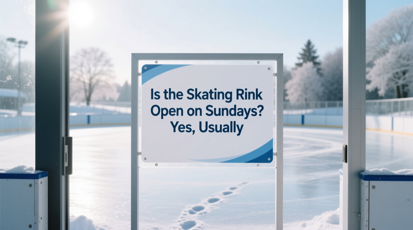 is the skating rink open on sundays
