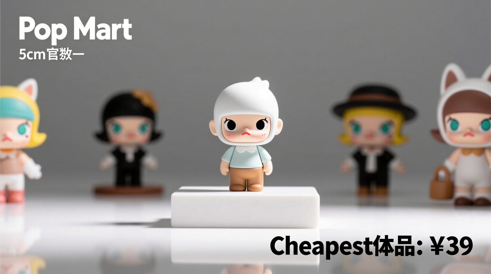 what is the cheapest thing in pop mart
