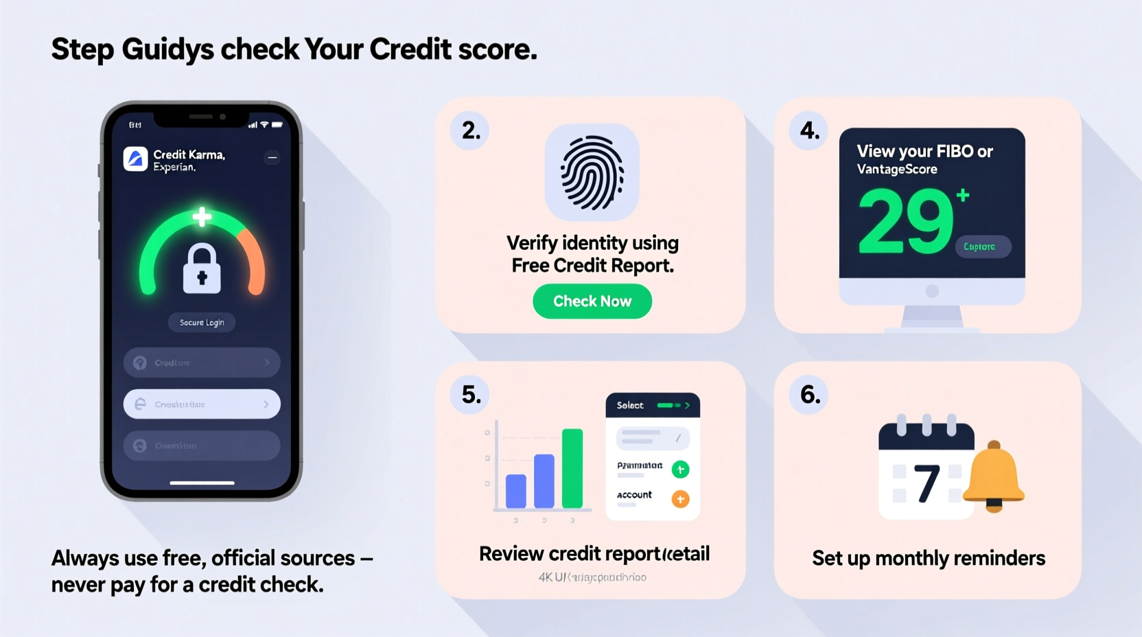 how to easily and safely find out your credit score a step by step guide