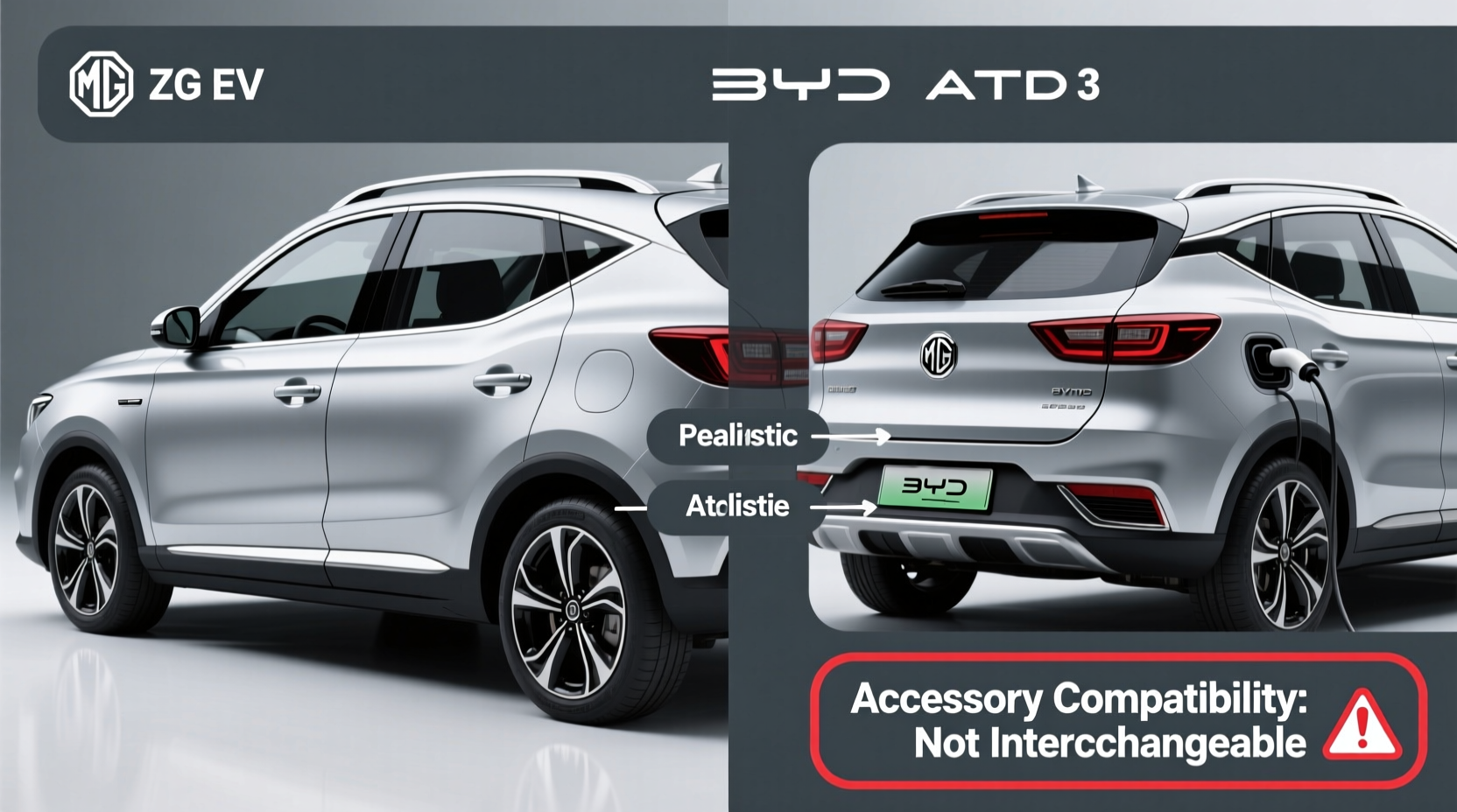 mg zs ev vs byd atto3 accessory compatibility