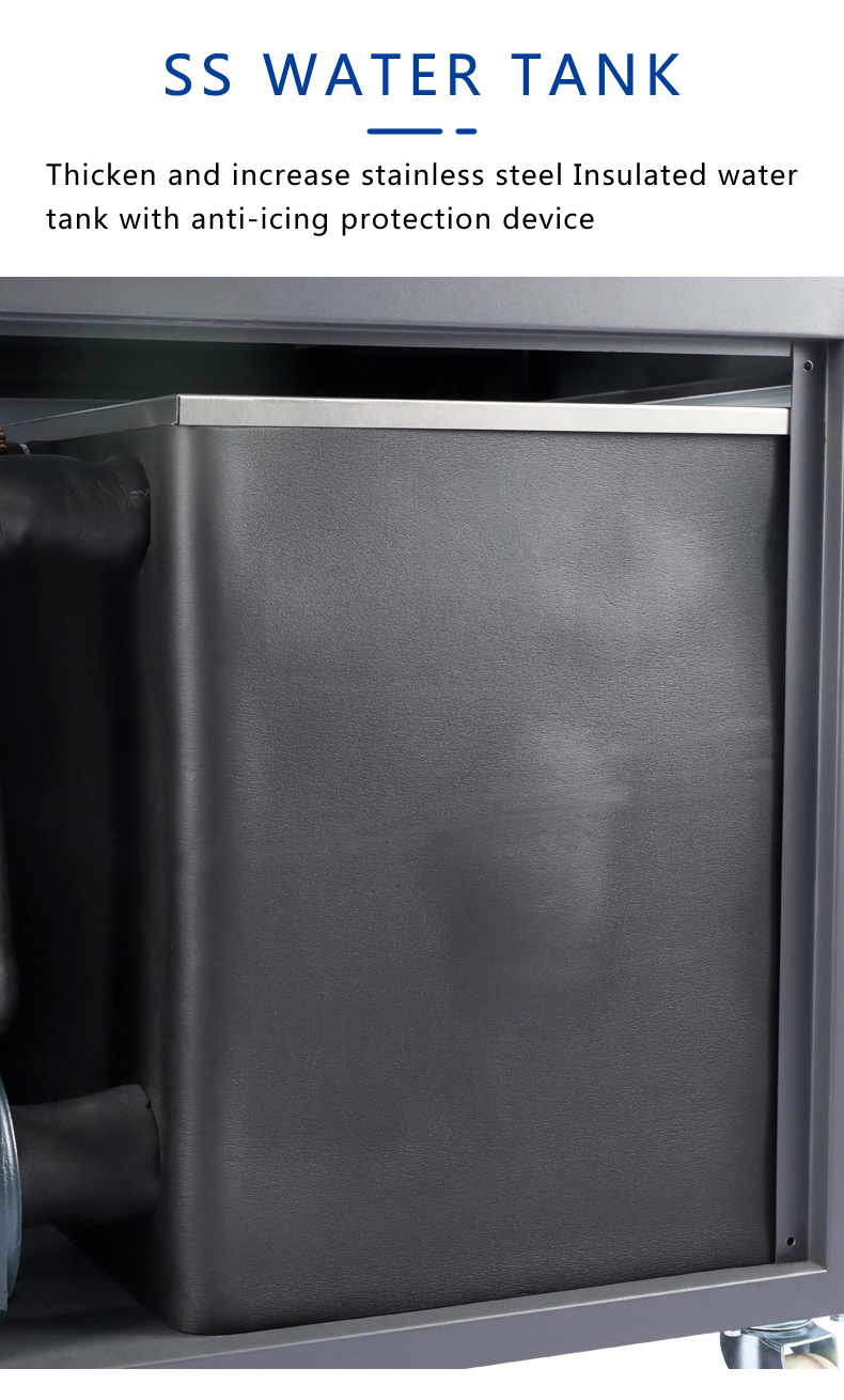 5HP portable small packaged air cooled water chillers