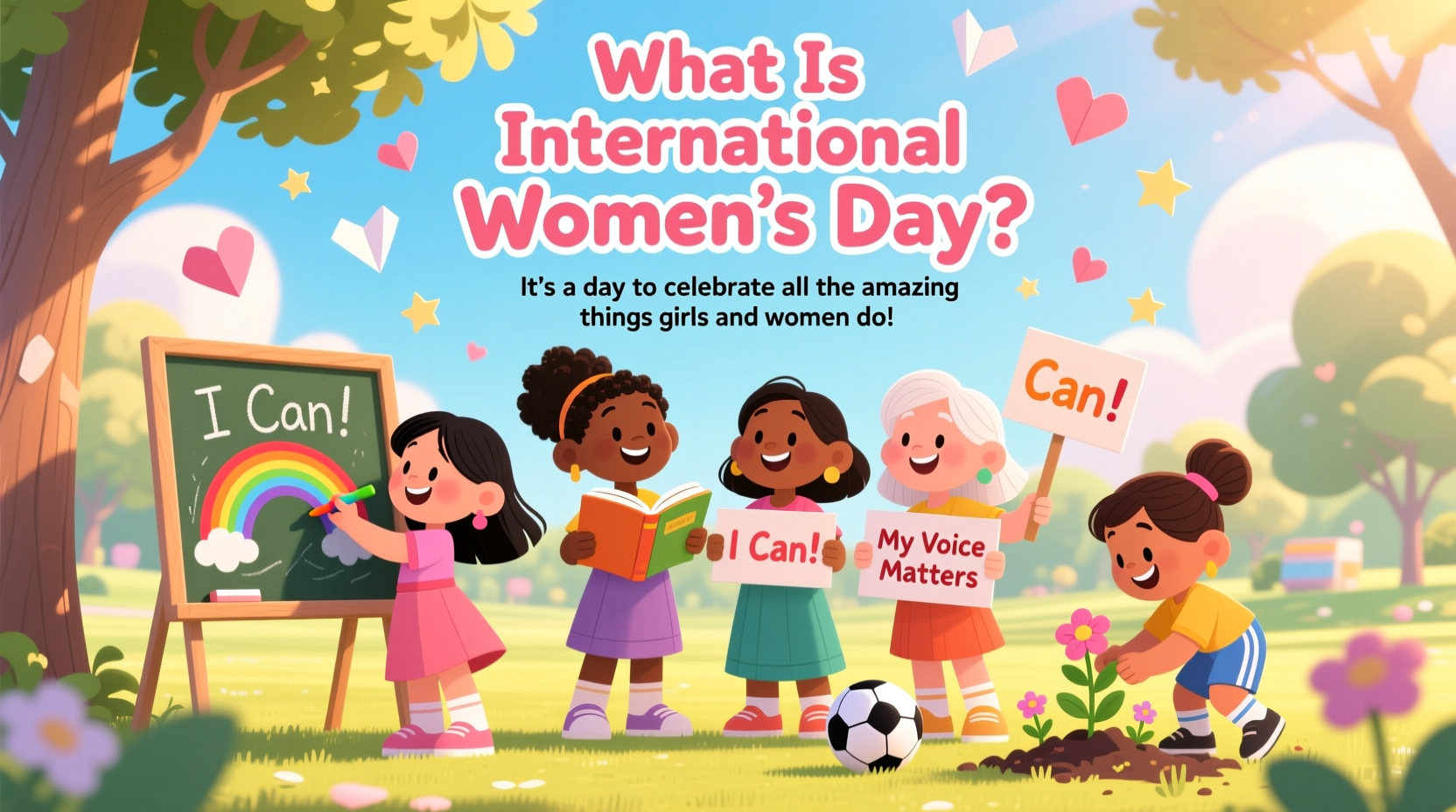 explaining international womens day to kids