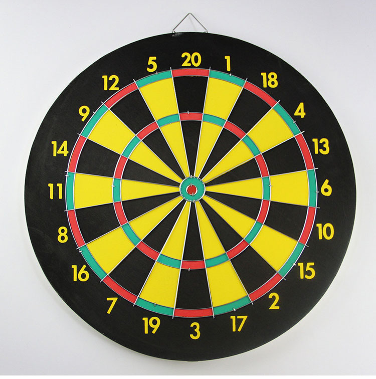Indoor Sport Double Target Dart Magnetic Flocking Board