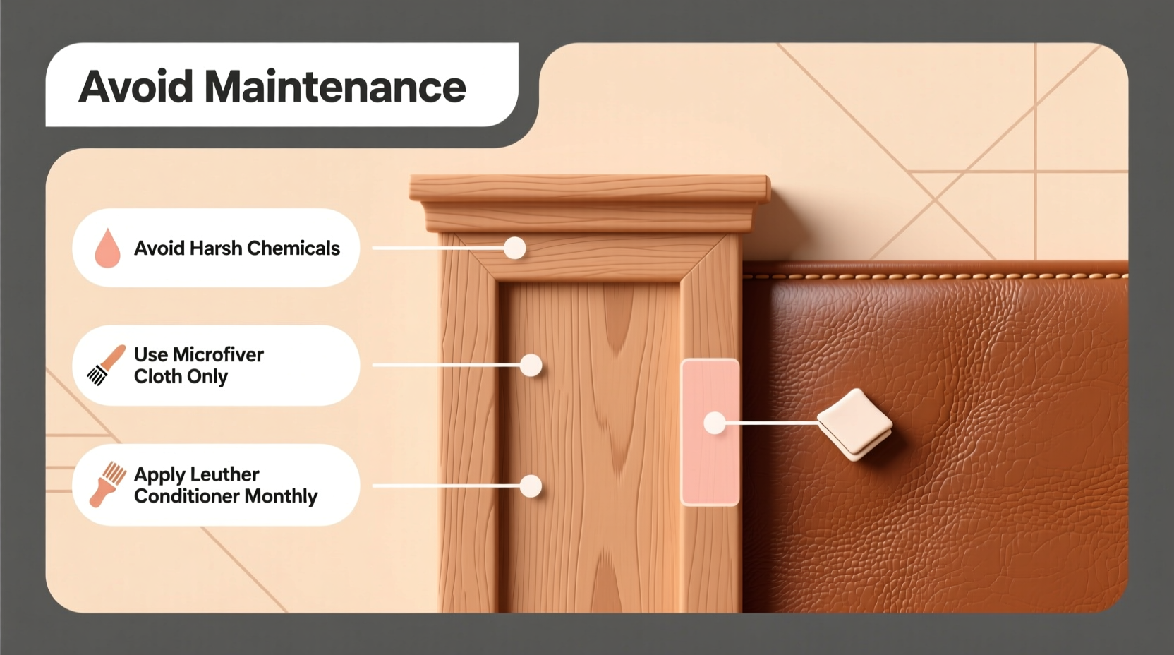 wood trim nappa maintenance