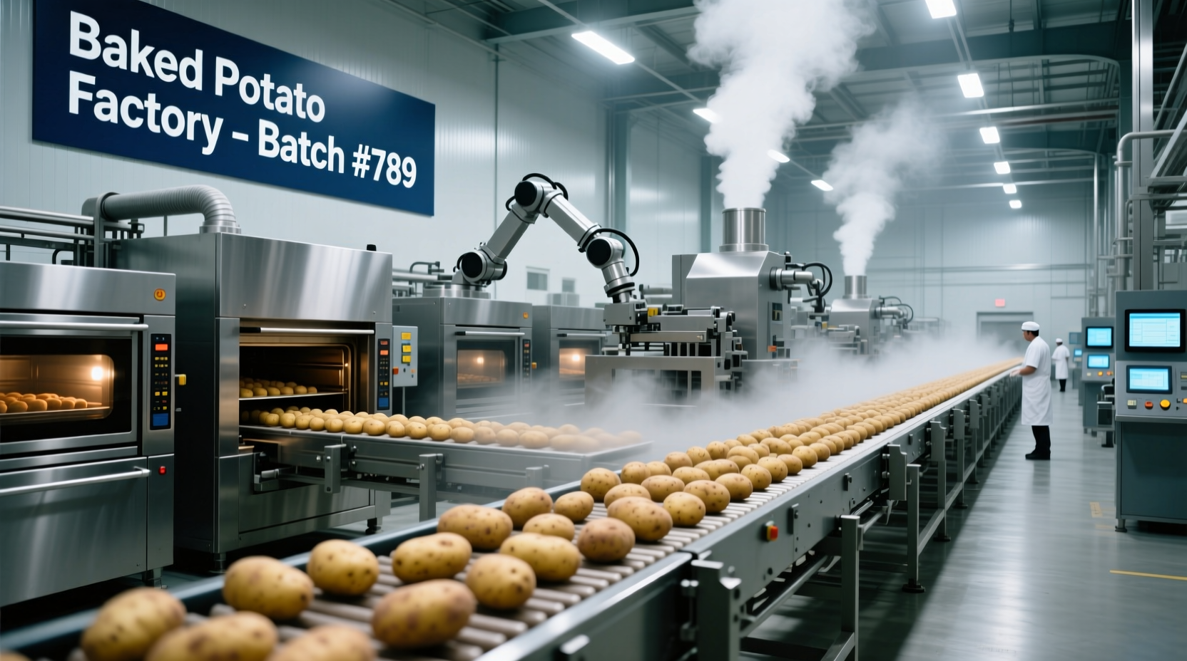 bake potato factory