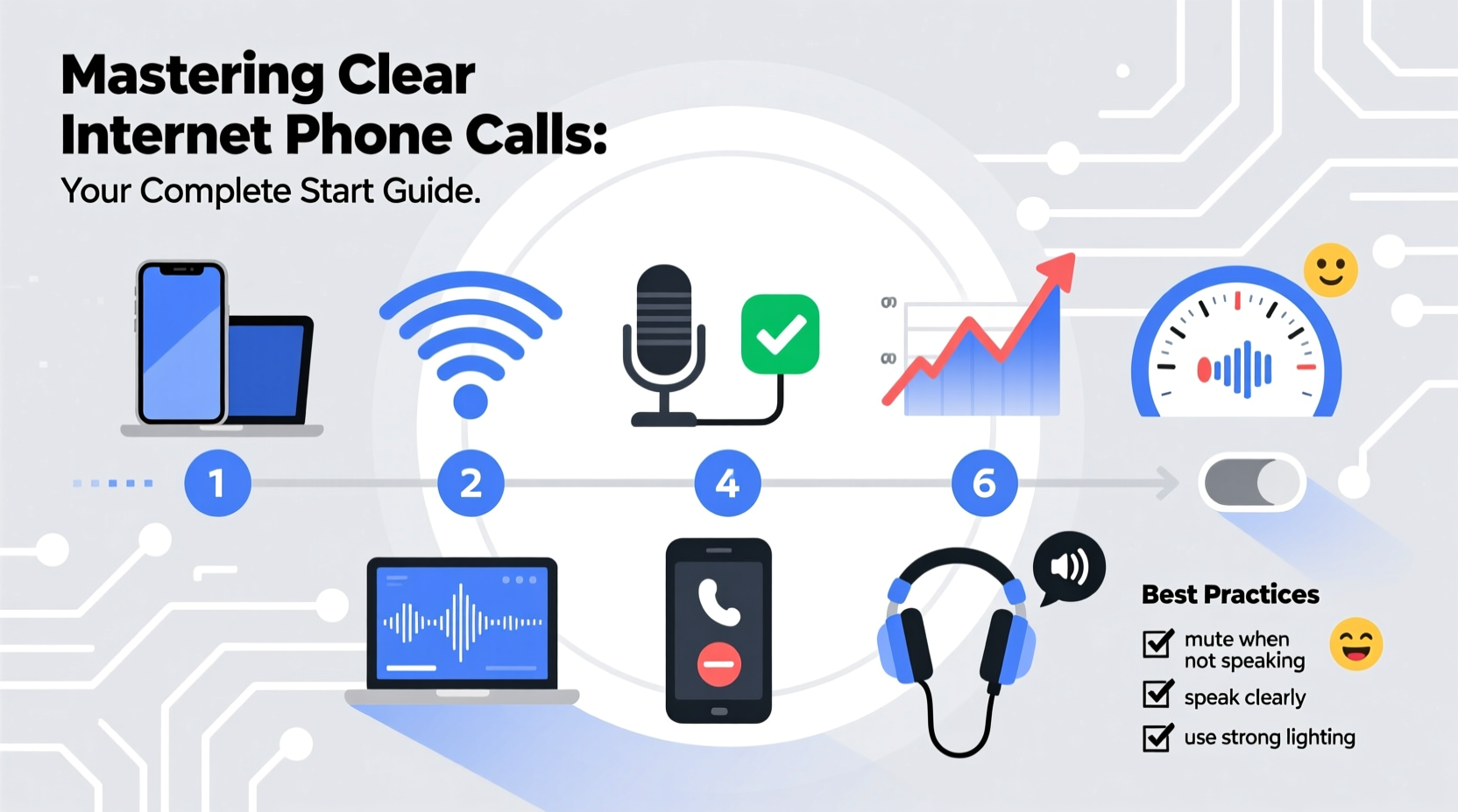 a complete guide to making clear phone calls over the internet using any device