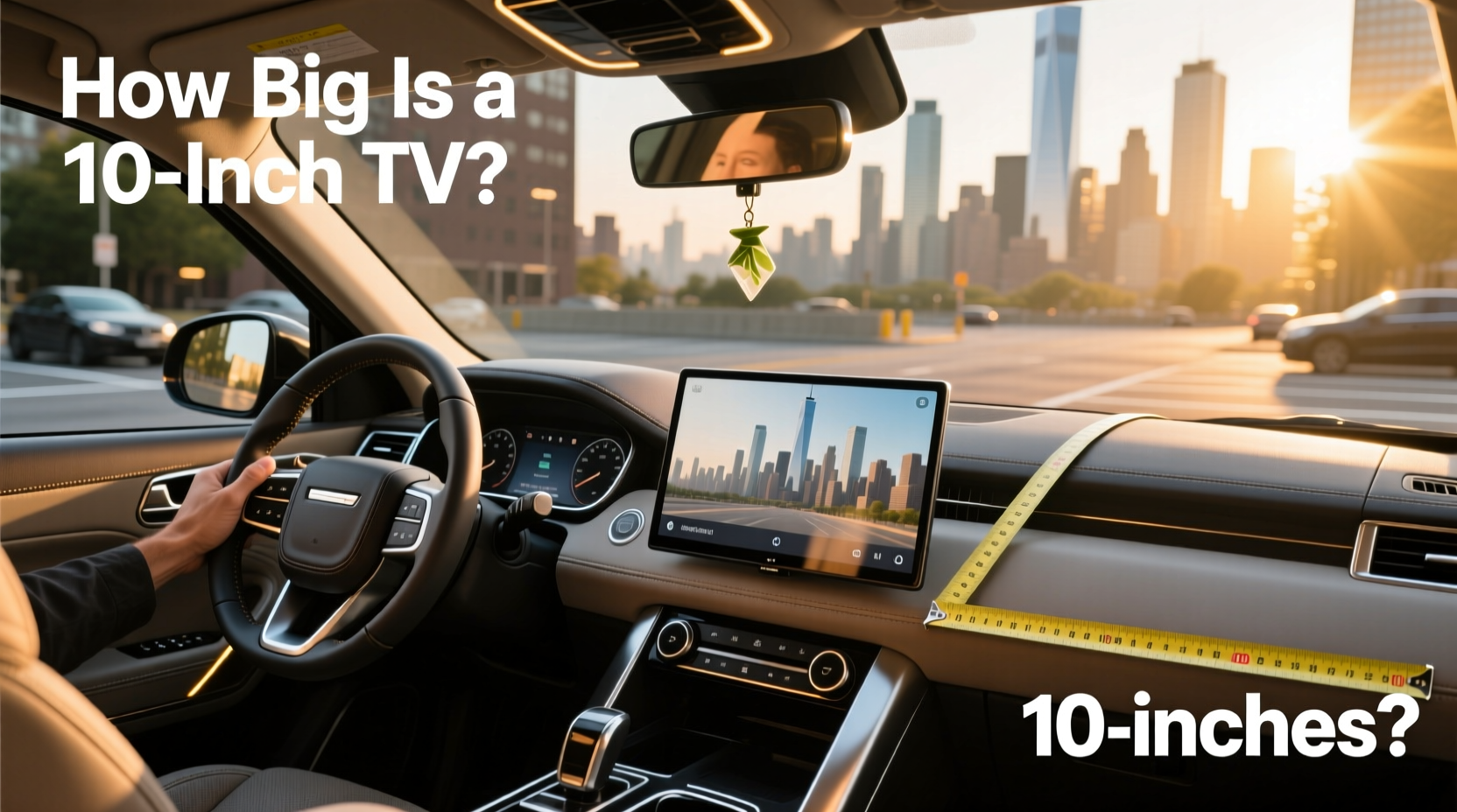 How to Choose 10 Inch Car TV, How Big Is It? Buying Guide