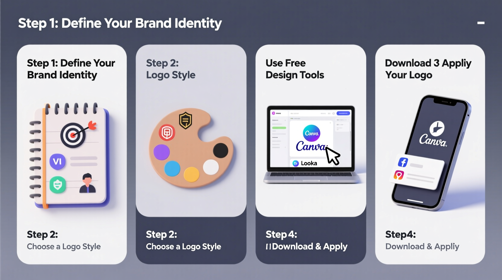 how to create your own professional logo for free a step by step guide