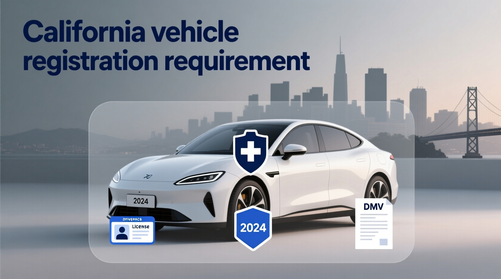 do you need insurance to register a car in california