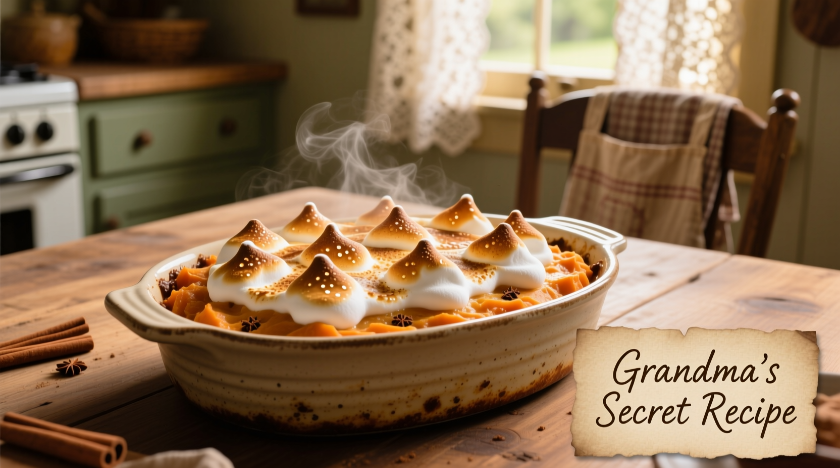 sweet potato casserole dish