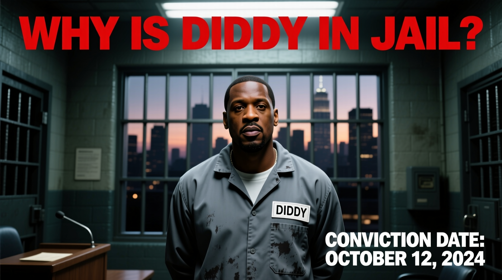 why is diddy in jail release date conviction details