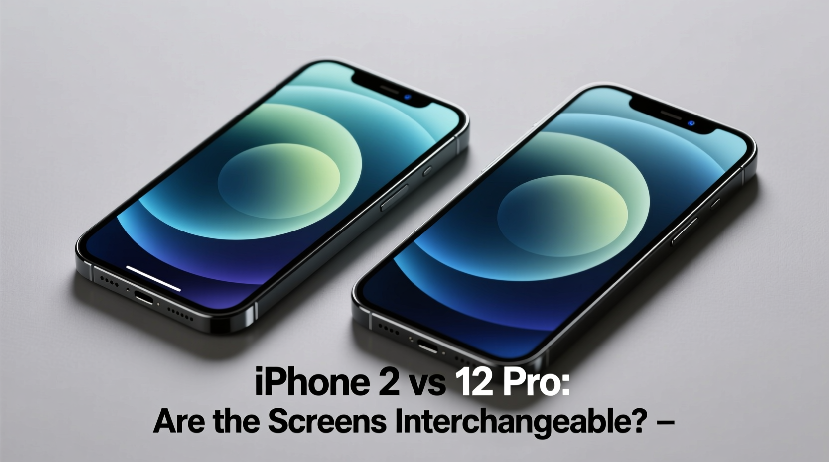 iphone 12 and 12 pro screens are they really interchangeable or am i gonna regret it