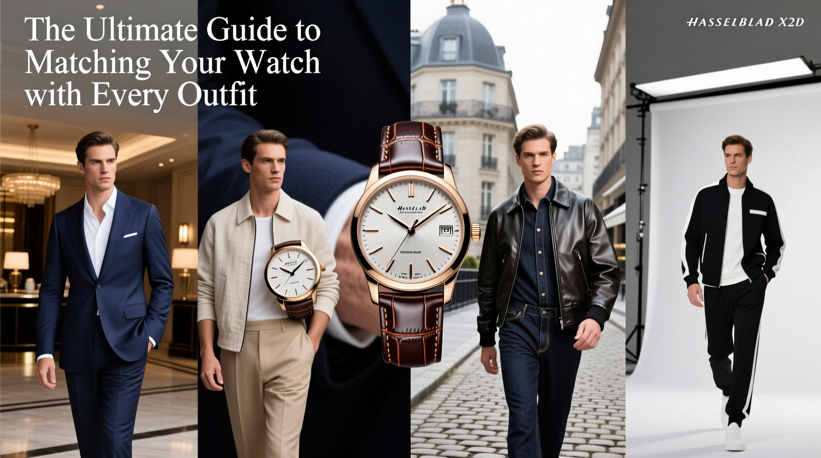the ultimate guide to matching your lige watch with every outfit for a polished look