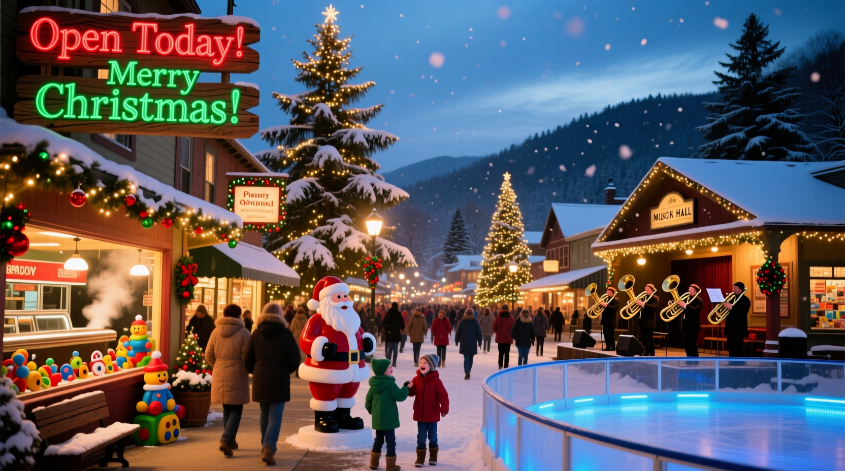 what is open on christmas day in pigeon forge
