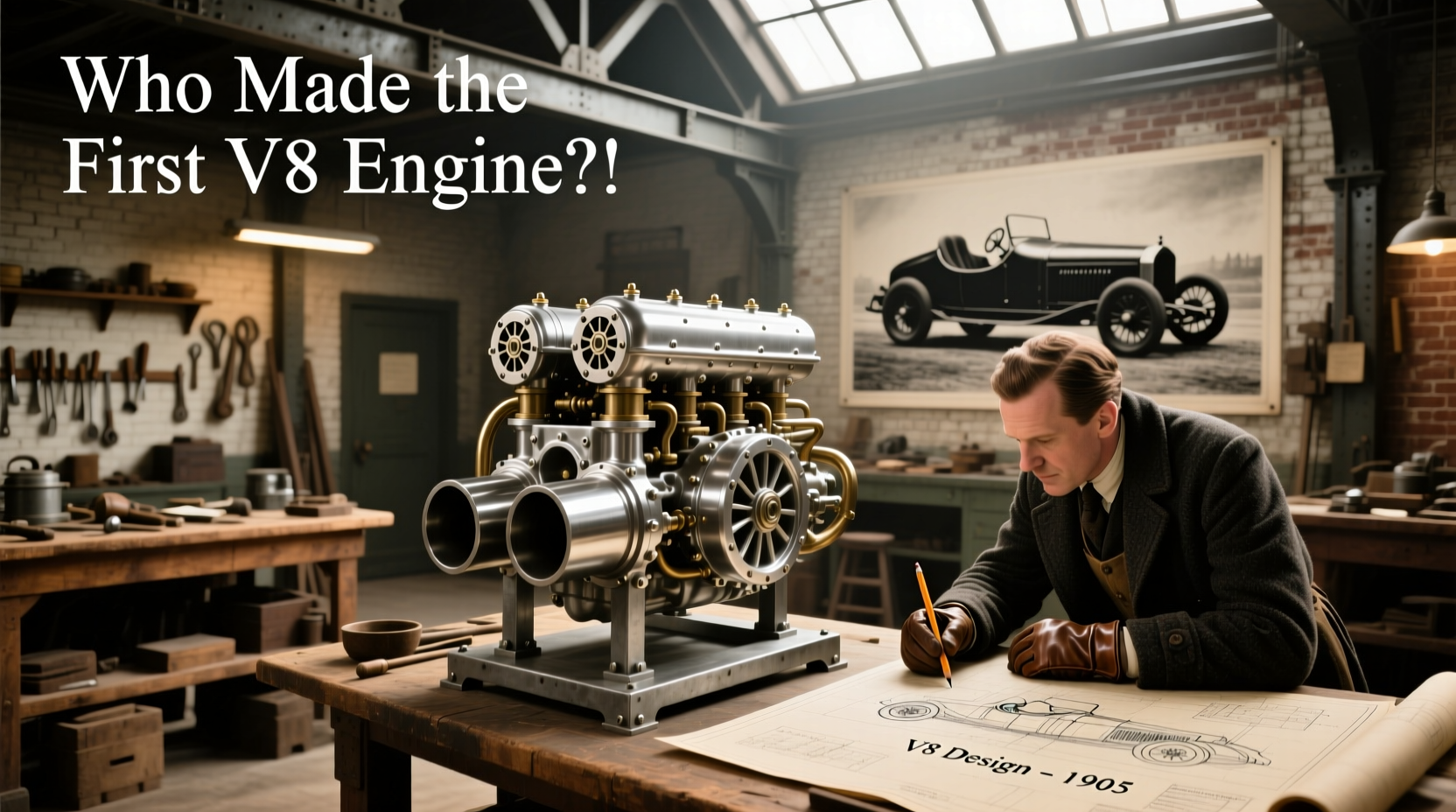 What is the insights world of who made the first v8 engine buying guide